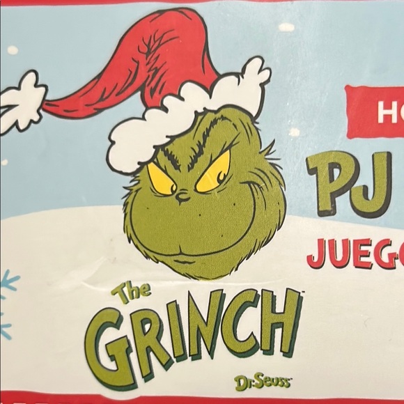 The Grinch Red Men's Pajama Set - Picture 2 of 5